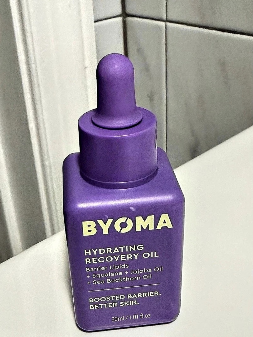 BYOMA Hydrating Recovery Oil Hydrating Face Oil Purple NWT